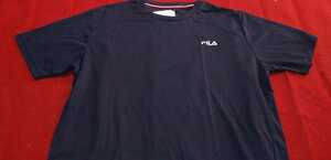 《新品》FILA 速乾半袖Tシャツ O 紺