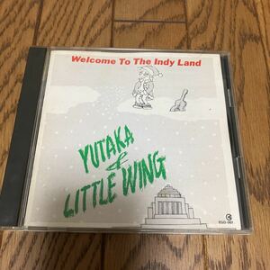 ダイアモンドユカイ welcome t o the indy land yutaka&little wing 廃盤　貴重　レッドウォーリアーズ　送料230円で4枚まで同梱発送可能