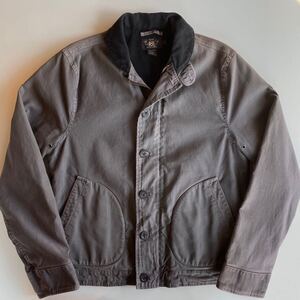 【傑作】RRL “Deck Jacket” M デッキ ジャケット ミリタリー ジャングルクロス USN Ralph Lauren ヴィンテージ