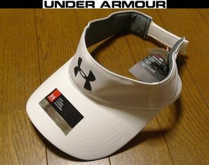 ★格安即決＋送料無料 新品 アンダーアーマーUSA限定 UNDER ARMOUR HEAT GEAR ヒートギア サンバイザー日本未発売キャップ