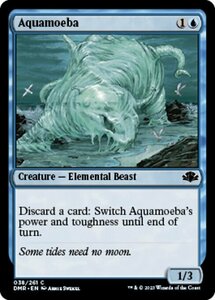 MTG ■青/英語版■ 《アクアミーバ/Aquamoeba》★FOIL★ ドミナリア・リマスター DMR