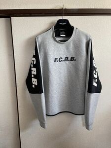 【即決】【良品】 FCRB f.c real bristol エフシーレアルブリストル SOPHNET ソフネット SLEEVE LOGO CREW NECK TOP スウェット トレーナー