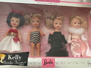 レア 可愛い　Kelly doll ケリー ドール　Nostalgic Favorites gift set クリスマス　ツリー　オーナメント バービー　人形 MATTEL