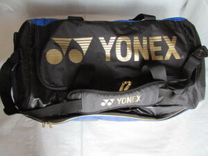 送料無料 USED ヨネックス yonex PRO series ツアー ボストン ラケット バッグ BAG1600 ブラック/ブルー系 14580円 大きくコンビニ受取不可