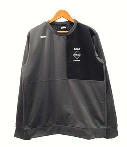 エフシーレアルブリストル F.C.Real Bristol FCRB 21AW PDK CREWNECK TOP クルーネック トップ ジャージ チャコールグレー XL