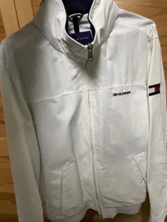 TOMMY HILFIGER ホワイト ナイロンジャケット M