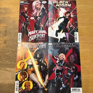 a0802-24.洋書 black widow task master 他 アメコミ まとめ MARVEL American comics SF collector 趣味 movie 当時物 コミック