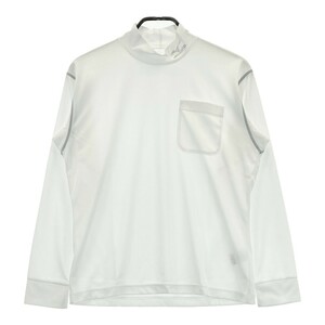 MIZUNO GOLF ミズノゴルフ ハイネック長袖 Tシャツ ホワイト系 S [240101185471] ゴルフウェア メンズ