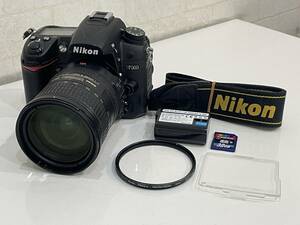 1円～■Nikon ニコン D7000 ボディ/レンズ DX AF-S NIKKOR 18-200mm 1:3.5-5.6 G ED VR■ジャンク扱い