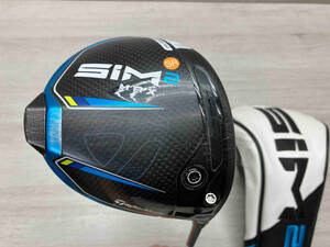 ドライバー　TaylorMade/テーラーメイド　SIM2 MAX/シム2マックス　ロフト:9.0 フレックス:SR シャフト:FUBUKI TM5 ヘッドカバーあり