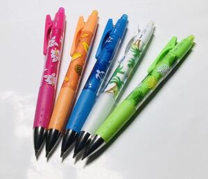 廃番 希少　Pilot Opt. Sharpencil ALOHA Collection HOP-25R-AH 0.5mm Pilot オプト　シャープペン　アロハコレクション　5本セット