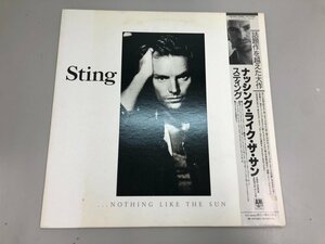 ▼　【LPレコード 2枚組　ナッシング・ライク・ザ・サン　スティング　C35Y3203　帯あり】182-02403