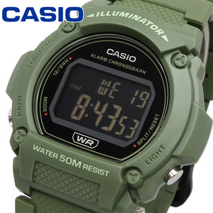 【父の日 ギフト】CASIO カシオ 腕時計 メンズ チープカシオ チプカシ 海外モデル デジタル W-219HC-3BV