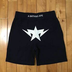 BAPESTA スウェット ハーフパンツ Sサイズ a bathing ape BAPE sta shorts ショーツ エイプ ベイプ アベイシングエイプ star スター w4