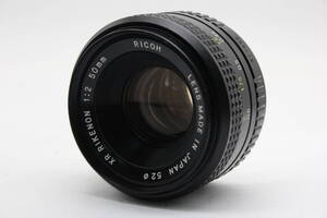 【返品保証】【和製ズミクロン】 リコー Ricoh XR Rikenon 50mm F2 レンズ v5616