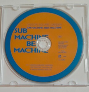 ◇UNISON SQUARE GARDEN　SUB MACHINE, BEST MACHINE（初回生産限定盤）Blu-rayのみ