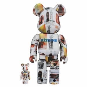 BE@RBRICK atmos × Coca-Cola TYPE-5 100％ & 400％ 【新品未開封】