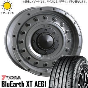 215/70R16 サマータイヤホイールセット エクストレイル etc (YOKOHAMA GEOLANDAR AE61 & DEAN Colorado 5穴 114.3)