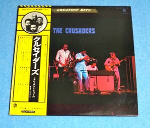 国内盤LP■クルセイダーズ / グレイテスト・ヒッツ・24■帯付■2枚組ベスト■再生良好■THE CRUSADERS / THE CRUSADERS GREATEST HITS