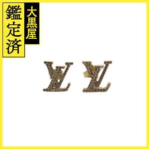 LOUIS VUITTON ルイ・ヴィトン ピアス・LV アイコニック ストラス M00609 両耳用 【460】2146000405921