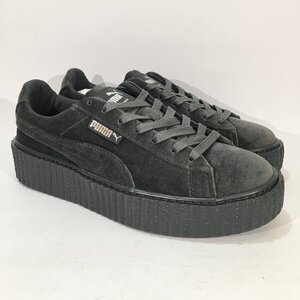 24.5cm PUMA CREEPER VELVET 364466-03 プーマ クリーパー ベルベット リアーナ フェンティ レディース スニーカー 45672 H114450