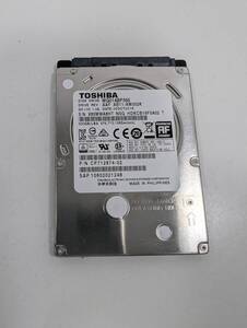 【使用時間4611時間】東芝 MQ01ABF050 500GB 2.5インチ 7mm 正常判定 YAHD0180