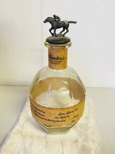 古酒　観賞用　空瓶　Blanton ブラントン シングルバレル バーボン ウイスキー 700ml