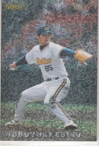 カルビープロ野球カード　2001年　T-12戎信行　オリックス　インサートカード　タイトル