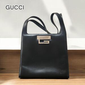 GUCCI グッチ トートバッグ スクエア ブラック