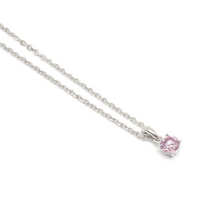 ミキモト MIKIMOTO ピンクダイヤモンドネックレス PT950・ダイヤ0.28ct