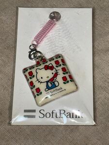 SoftBankハローキティ携帯クリーナーストラップ