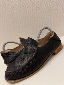 ★RARE Japanese Label alfredo BANNISTER Leather shoes goa ifsixwasnine kmrii lgb 14thaddiction アルフレッドバニスター TORNADO MART