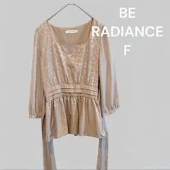 ビーラディエンス BE RADIANCE  トップス カットソー フリーサイズ