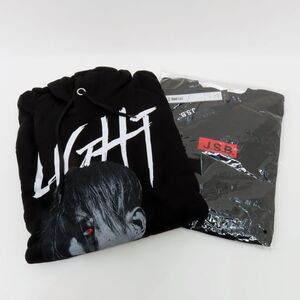 030 三代目 J Soul Brothers J.S.B. Tシャツ ブラック Mサイズ＆今市隆二 LIGHT＞DARKNESS LIVE TOUR 2018 パーカー Mサイズ ※中古