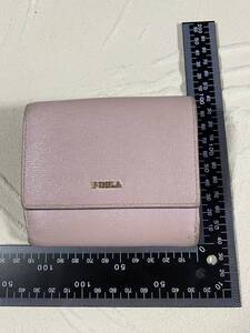 FURLA フルラ 二つ折り 財布 ピンク小銭入れ ウォレット