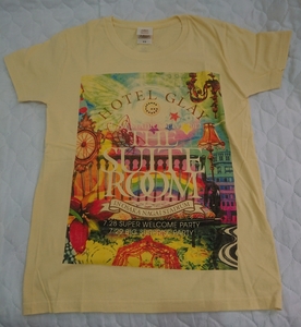 GLAY★HOTEL GLAY Tシャツ イエロー XS