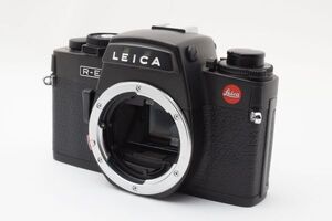 美品 LEICA R-E ライカ フィルムカメラ 一眼レフカメラ ブラック ボディ【動作確認済】#7382