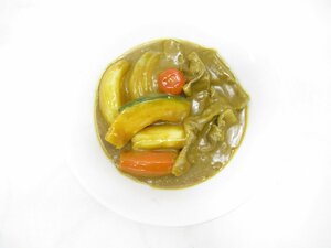 ★【直接引取不可】 食品サンプル ディスプレイ ビーフシチュー ビーフカレー シチュー カレー 食器付き 見本品 料理模型 飲食店 置物 飾り