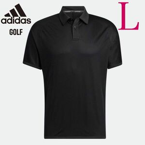 新品 adidas Golf/アディダスゴルフ 定価12000円 ポロシャツ HEAT .RDY メッシュオーバーレイ 半袖シャツHB3575 サイズL