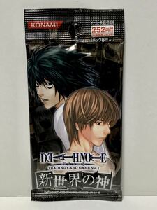 DEATH NOTE トレーディングカードゲーム Vol.1 新世界の神 ブースター パック 未開封