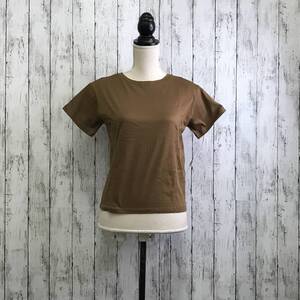 Tシャツ　ブラウン　S5.5-206　USED