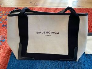 値下げ！バレンシアガ BALENCIAGA キャンバス ハンドバッグ トートバッグ ！使用感あり