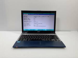 ACER ASPIRE 3830 CORE i5 BIOS確認ノートパソコンジャンク (185919