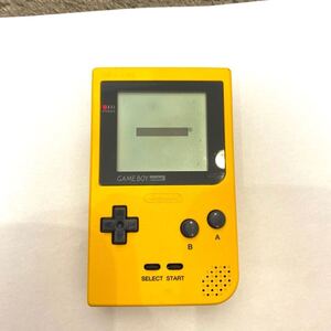 ゲームボーイポケット ■動作良好確認済み レア　イエロー　GBC GBP 任天堂 Nintendo ニンテンドー　ゲームボーイ