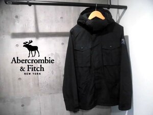 Abrecrombie&Fitch アバクロンビー＆フィッチ A&F アバクロ ロゴワッペン リップストップナイロン マウンテンパーカー ジャケット L/メンズ