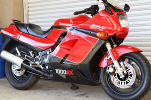 GPZ1000RX/鯨/クジラ/ニンジャ1000RX/フルノーマル/純正フルカウル/実走行15870mile/北米仕様/ローンOK/修復歴なし/ZXT00A