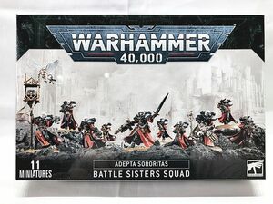 ウォーハンマー40,000　アデプタソロリタス バトルシスタースカッド　52-20　WARHAMMER　BATTLE SISTERS SQUAD　同梱OK　1円スタート★H