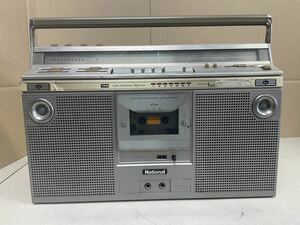 N526/National ナショナル カセットレコーダー ステレオラジオ ラジカセ　RX-5300 昭和レトロ