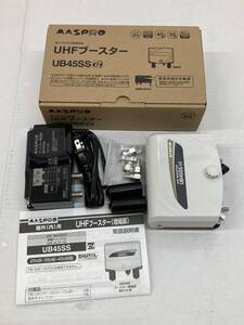 S104[LP]S96(アンテナブースター) 未使用 MASPRO/マスプロ UHFブースター UB45SS 11/26出品