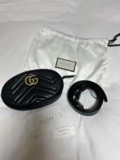 GUCCI グッチ　マーモント　ボディバッグ・ウエストポーチ 滝沢真紀子